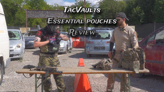 Tacvaults Essential pouches and Equipment review - Tacvaults