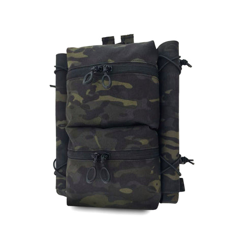 Agility Systems Back Panel Charge Double Pouch  - Tacvaults