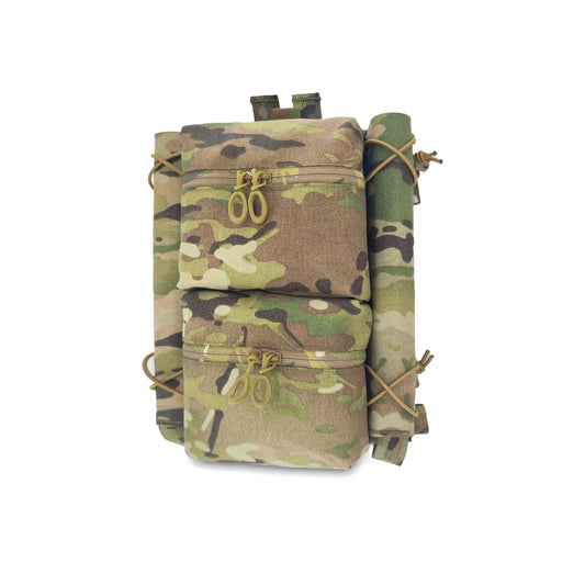 Agility Systems Back Panel Charge Double Pouch  - Tacvaults
