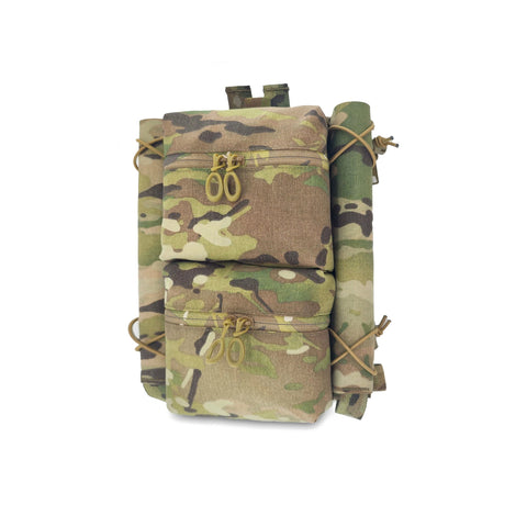 Agility Systems Back Panel Charge Double Pouch  - Tacvaults