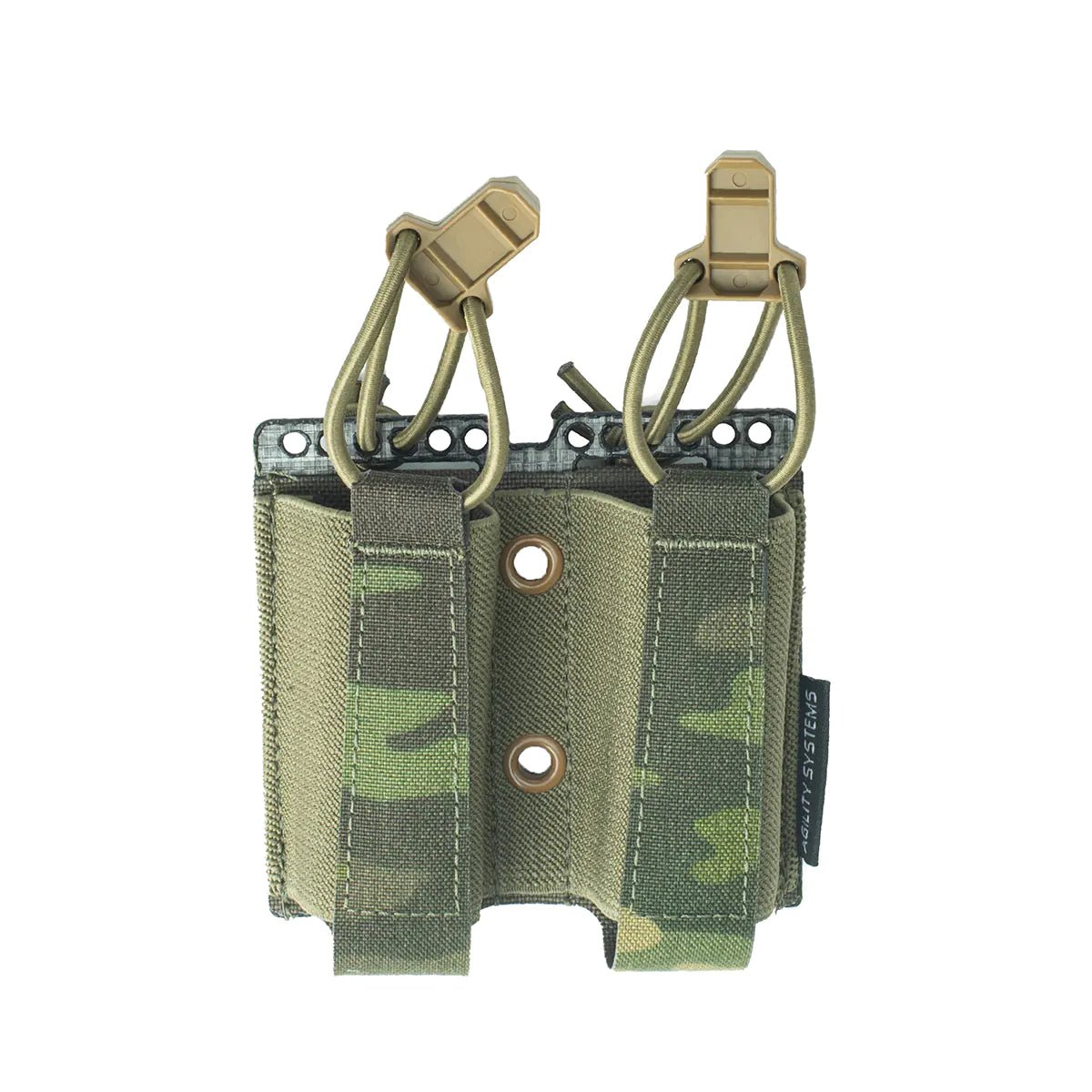 Agility Systems Double Elastic 9mm Pouch  - Tacvaults