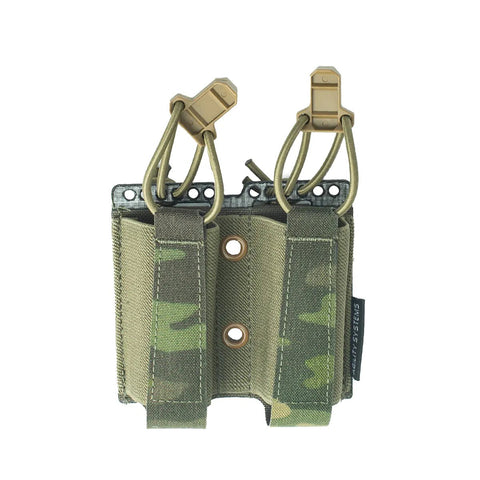 Agility Systems Double Elastic 9mm Pouch  - Tacvaults