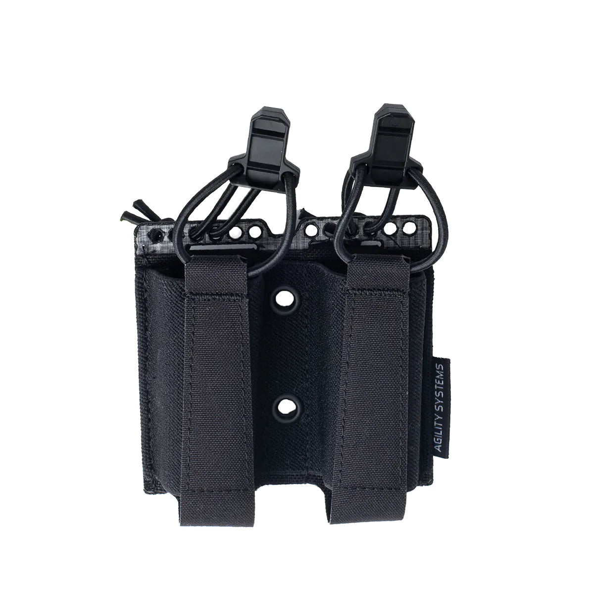 Agility Systems Double Elastic 9mm Pouch  - Tacvaults