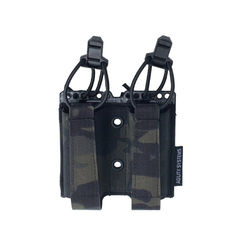 Agility Systems Double Elastic 9mm Pouch  - Tacvaults