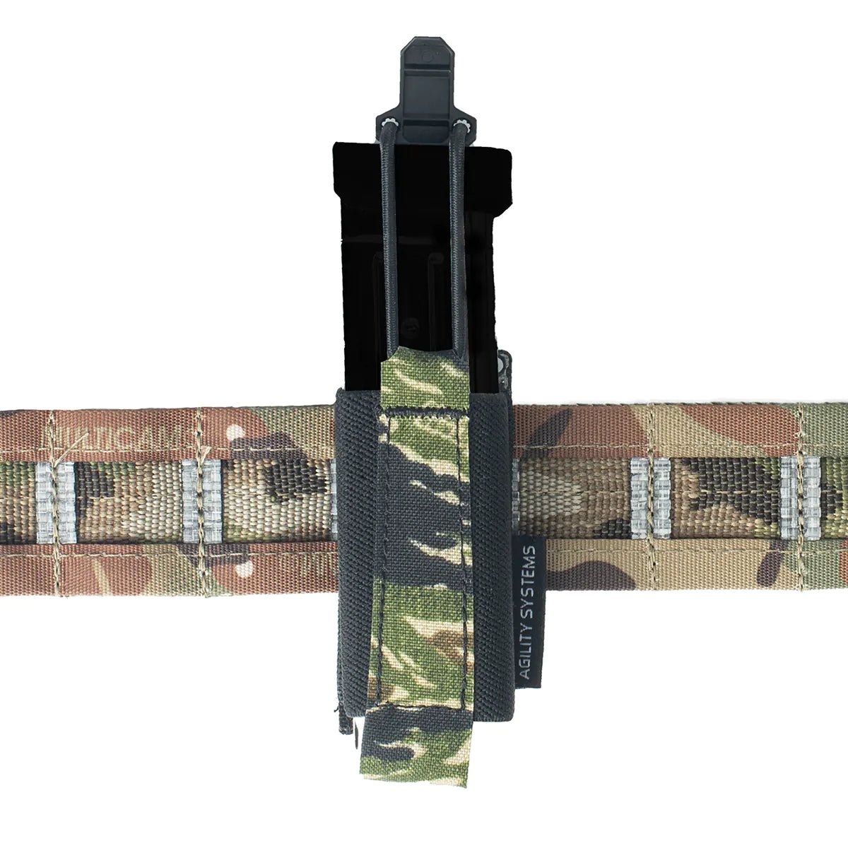 Agility Systems Single Elastic 9mm Pouch  - Tacvaults