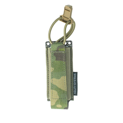 Agility Systems Single Elastic 9mm Pouch  - Tacvaults
