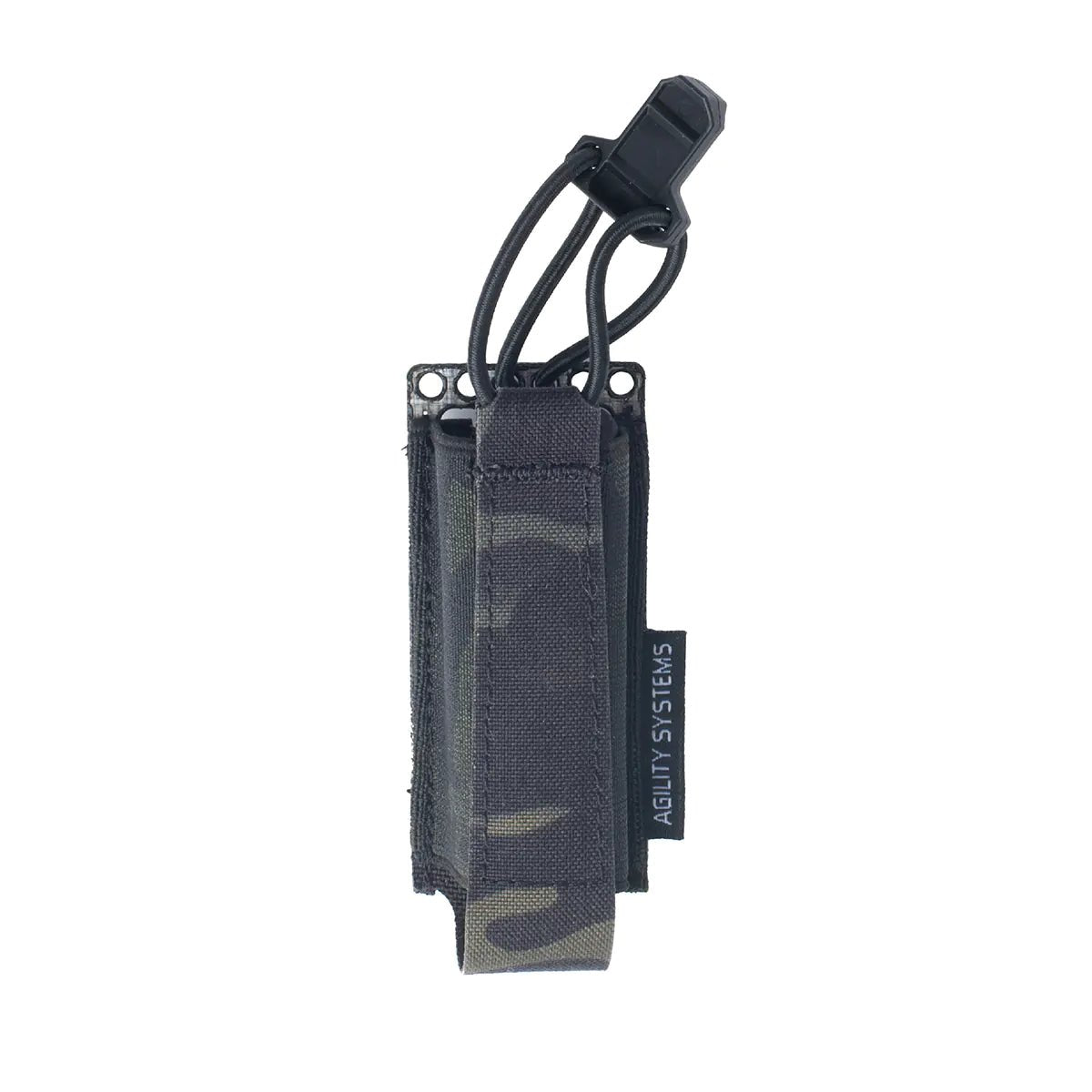 Agility Systems Single Elastic 9mm Pouch  - Tacvaults