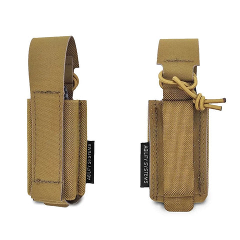 Agility Systems SLEDS Pistol Mag Pouch AS-M016-CB - Tacvaults