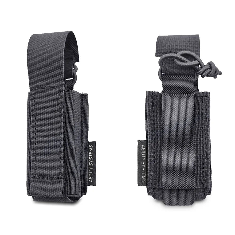 Agility Systems SLEDS Pistol Mag Pouch AS-M016-BK - Tacvaults