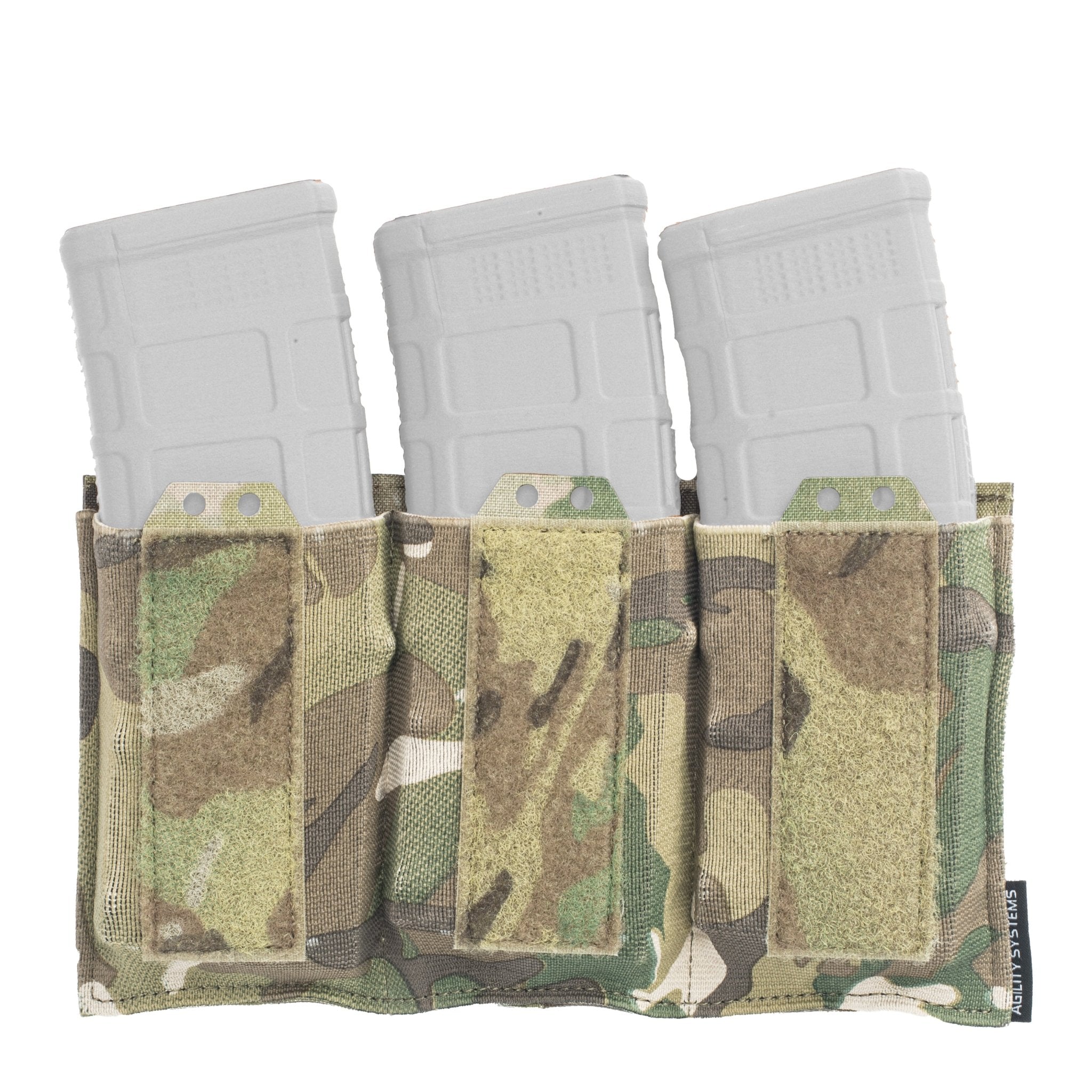 Agility Systems Triple Elastic Magazine Pouch  - Tacvaults