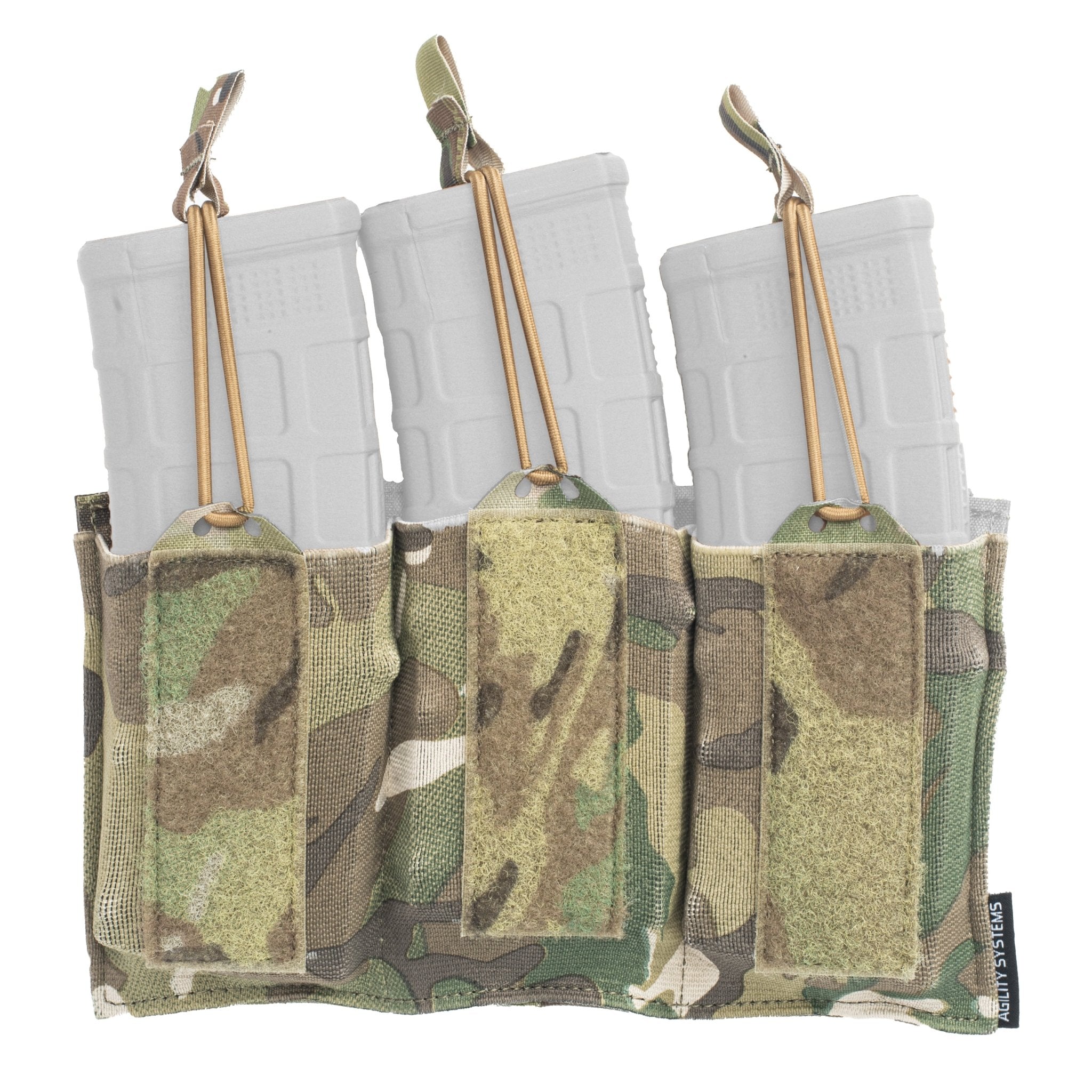 Agility Systems Triple Elastic Magazine Pouch  - Tacvaults