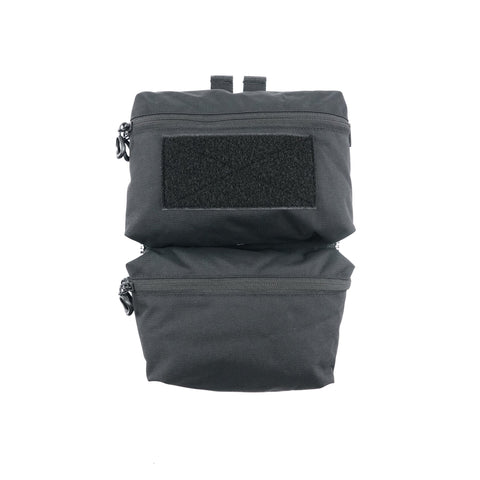 Ape Force Gear Back Panel Double Pouch  - Tacvaults