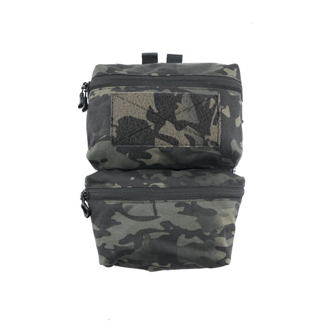 Ape Force Gear Back Panel Double Pouch  - Tacvaults