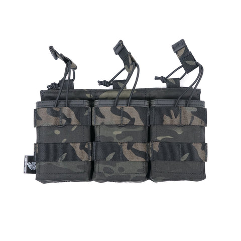 Ape Force Gear M4 3 - MAG Pouch Ranger Short AFG-M071-MCBK - Tacvaults