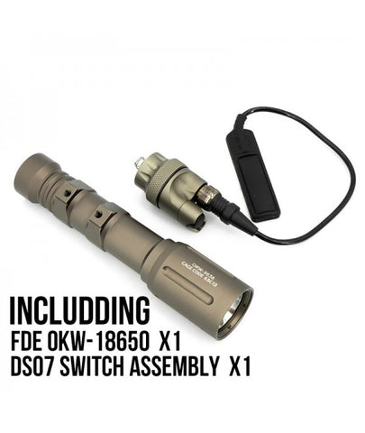 SOTAC OKW 18650 Light (With Add-ons)