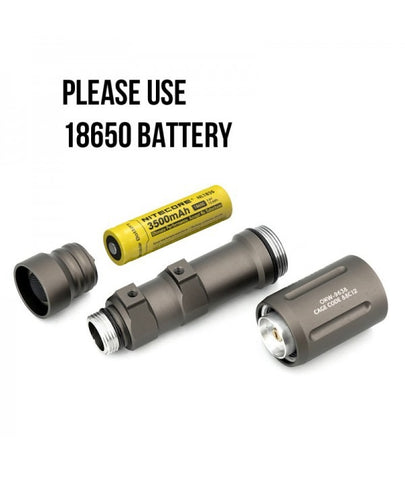 SOTAC OKW 18650 Light (With Add-ons)