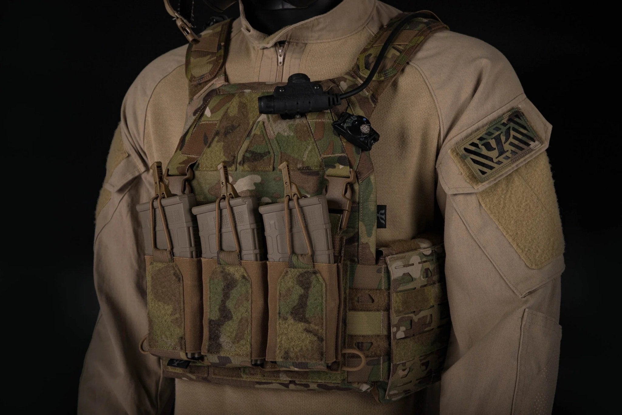 MPCS™ Detachable Triple Rifle Mag Flap  - Tacvaults