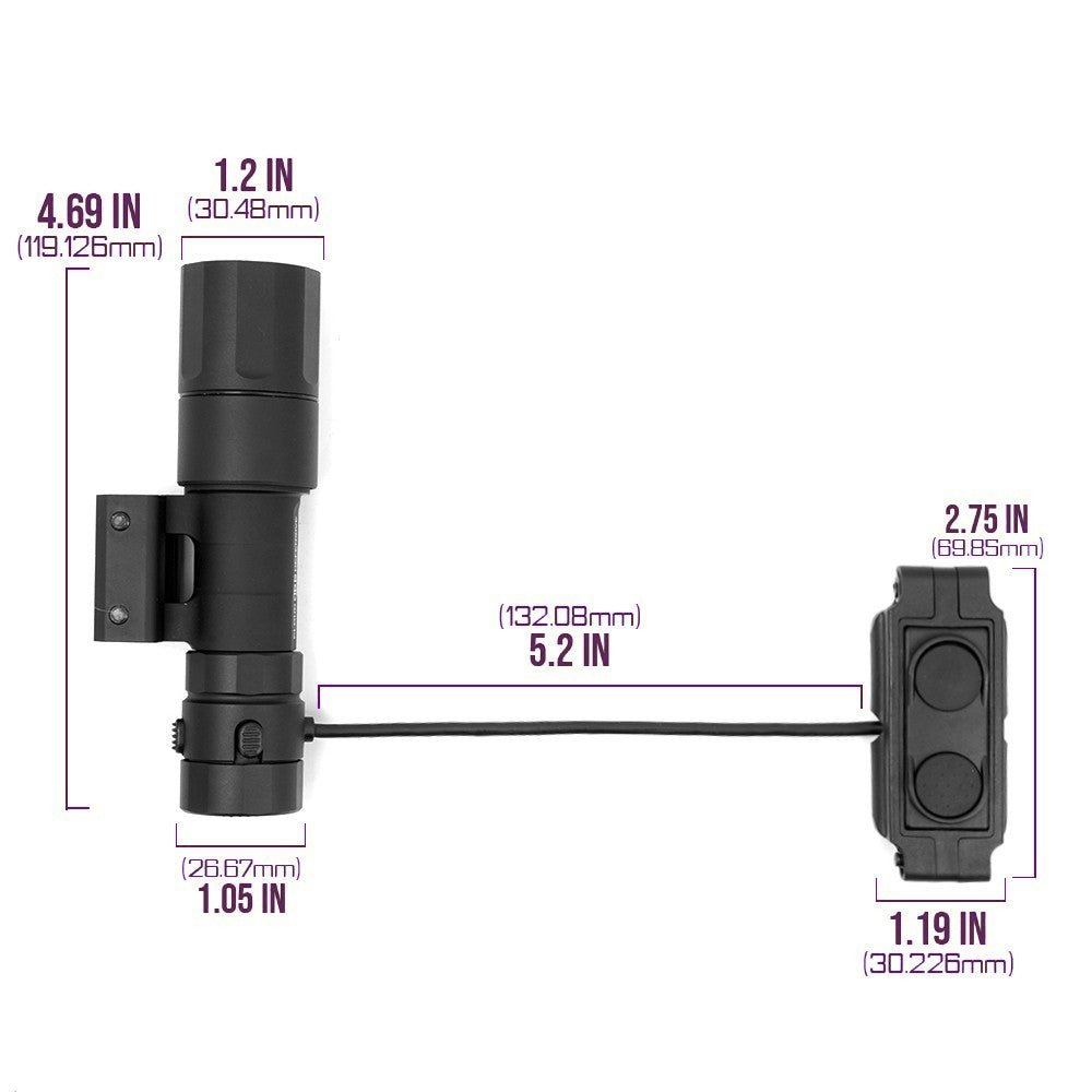 Sotac Gear REIN 2.0 Micro Flashlight  - Tacvaults