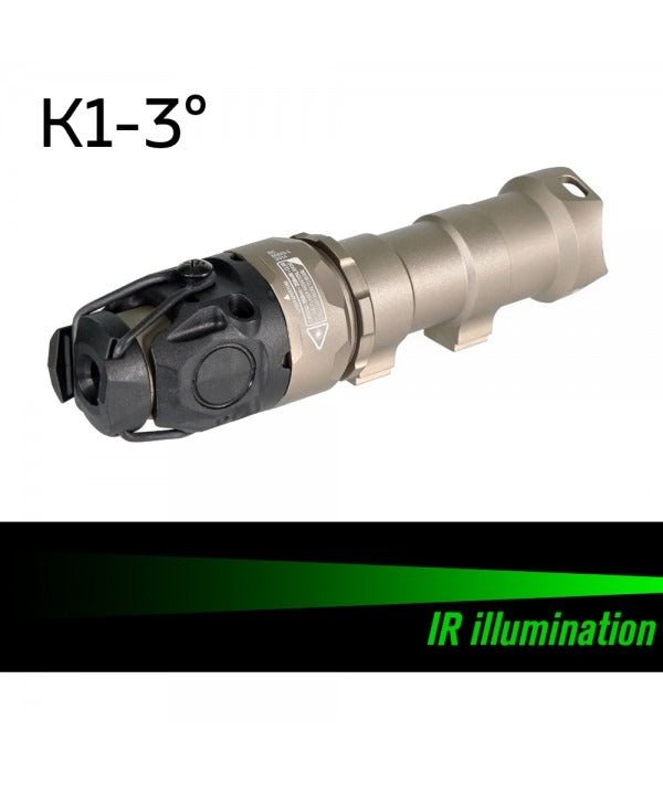 SOTAC KIJI IR Illuminator Flashlight (K1 - 3° / K1 - 10°)  - Tacvaults