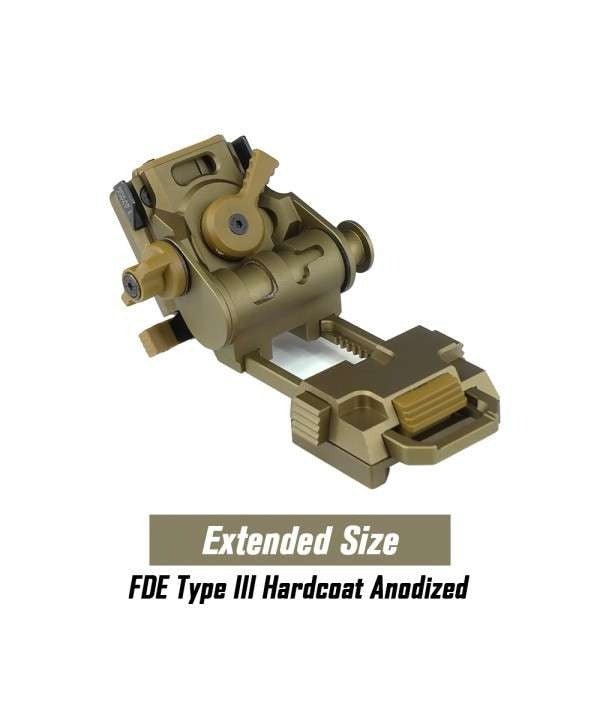 SOTAC L4G24 NVG Mount Extended Version Type III Hard Coat Anodized  - Tacvaults