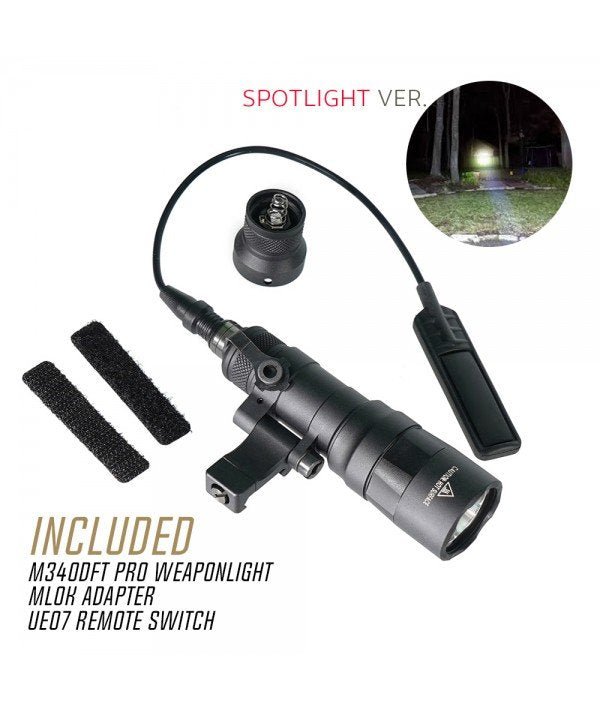 SOTAC M340DFT Turbo Mini Scout Light Pro (With Add - ons)  - Tacvaults