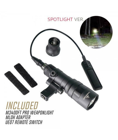 SOTAC M340DFT Turbo Mini Scout Light Pro (With Add - ons)  - Tacvaults