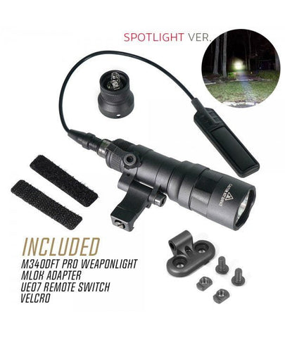 SOTAC M340DFT Turbo Mini Scout Light Pro (With Add - ons)  - Tacvaults