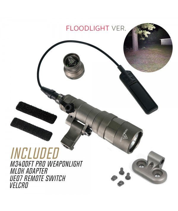SOTAC M340DFT Turbo Mini Scout Light Pro (With Add - ons)  - Tacvaults