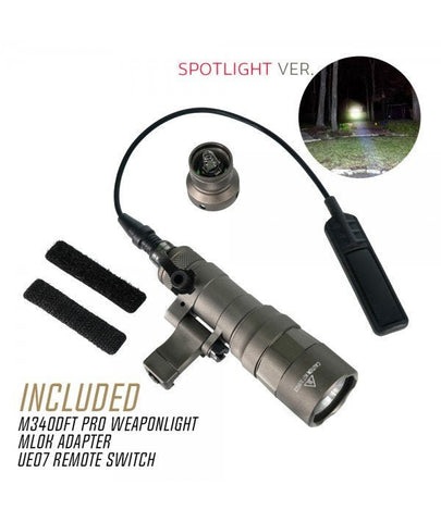 SOTAC M340DFT Turbo Mini Scout Light Pro (With Add - ons)  - Tacvaults