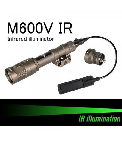 SOTAC M600V Scout Light (IR or Storbe)  - Tacvaults