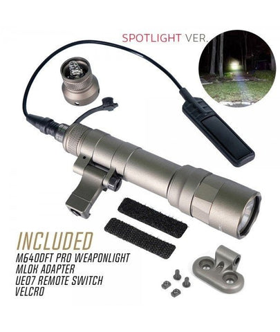 SOTAC M640DFT Turbo Scout Light Pro (With Add - ons)  - Tacvaults