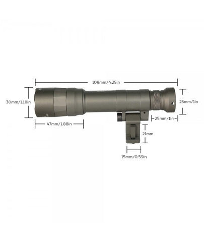 SOTAC M640DFT Turbo Scout Light Pro (With Add - ons)  - Tacvaults