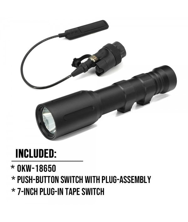 SOTAC OKW 18650 Light (With Add - ons)  - Tacvaults