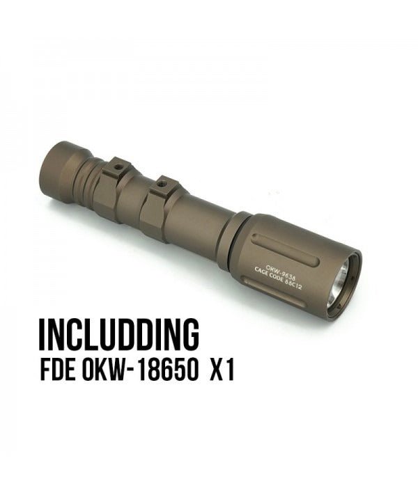 SOTAC OKW 18650 Light (With Add - ons)  - Tacvaults