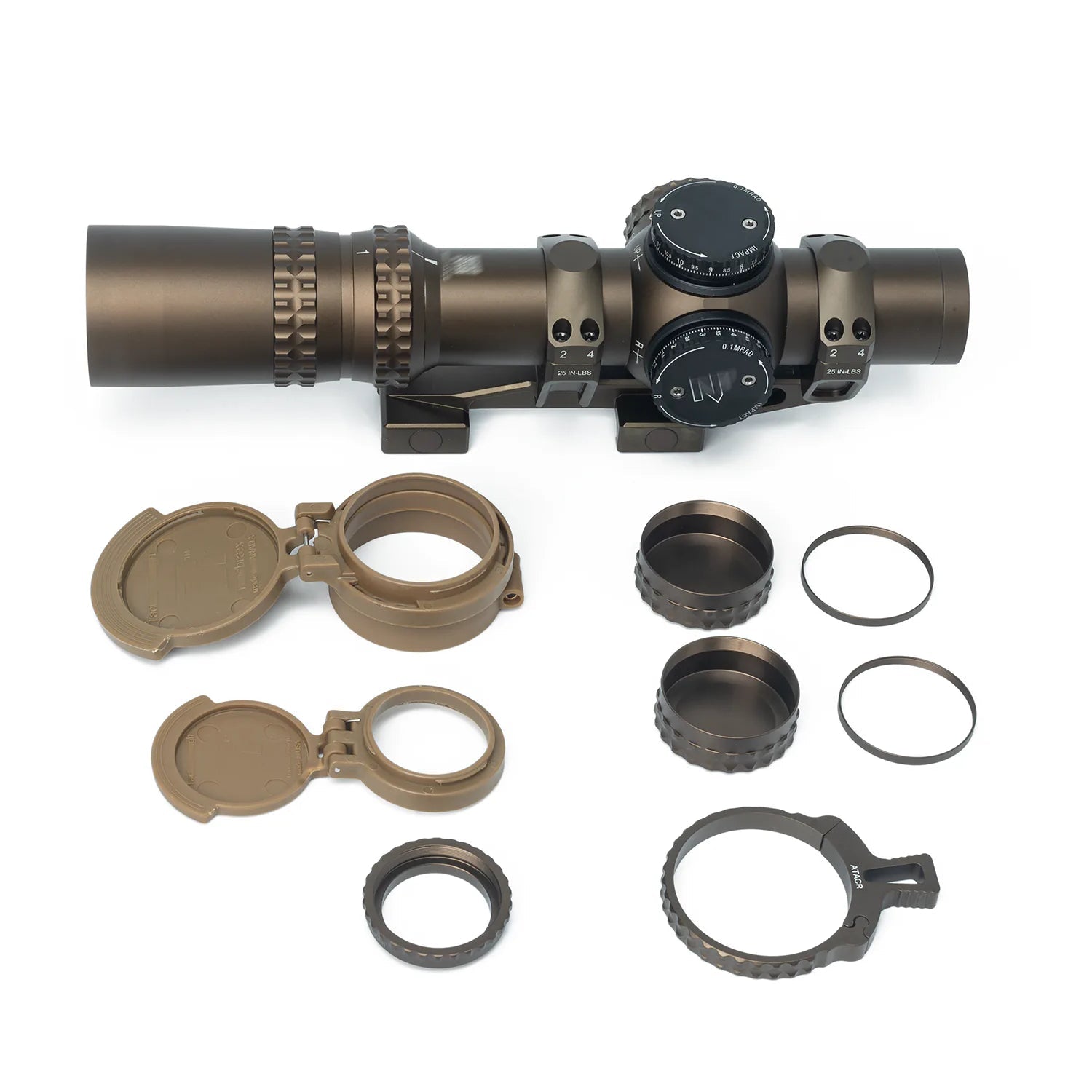 Tacvaults ATACR 1-8x24mm F1 FC-DMx  - Tacvaults