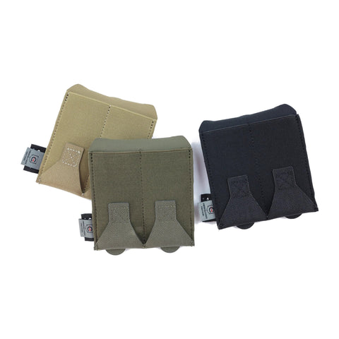 Twinfalcons Extended Double 9mm Mag Pouch  - Tacvaults