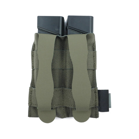 Twinfalcons Extended Double 9mm Mag Pouch  - Tacvaults